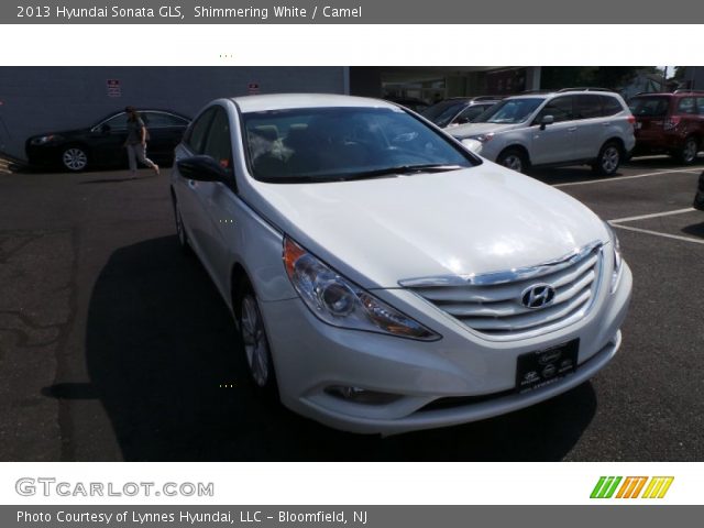 2013 Hyundai Sonata GLS in Shimmering White