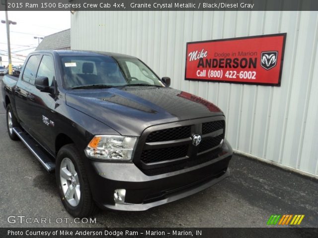 2015 Ram 1500 Express Crew Cab 4x4 in Granite Crystal Metallic