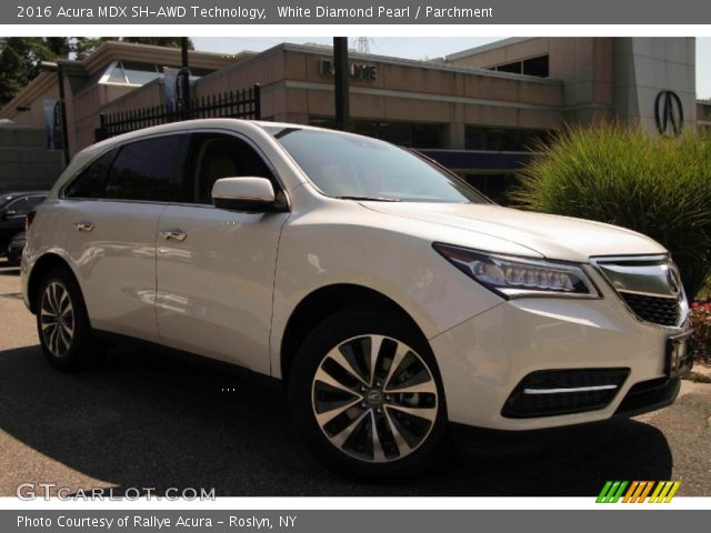 2016 Acura MDX SH-AWD Technology in White Diamond Pearl