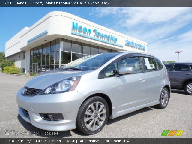 2013 Honda Fit Sport in Alabaster Silver Metallic