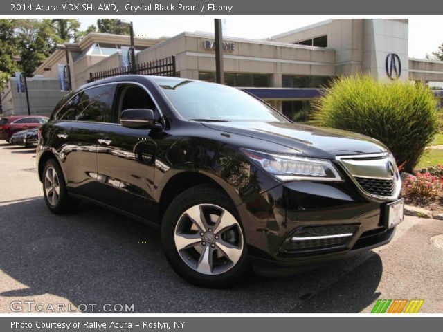2014 Acura MDX SH-AWD in Crystal Black Pearl