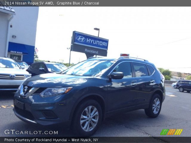2014 Nissan Rogue SV AWD in Graphite Blue