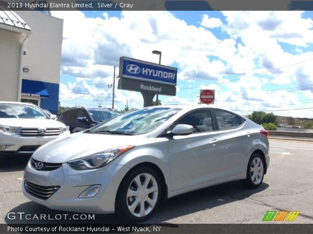 2013 Hyundai Elantra Limited in Silver