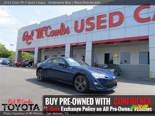 2013 Scion FR-S Sport Coupe in Ultramarine Blue