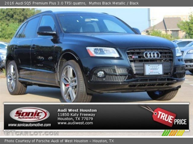 2016 Audi SQ5 Premium Plus 3.0 TFSI quattro in Mythos Black Metallic