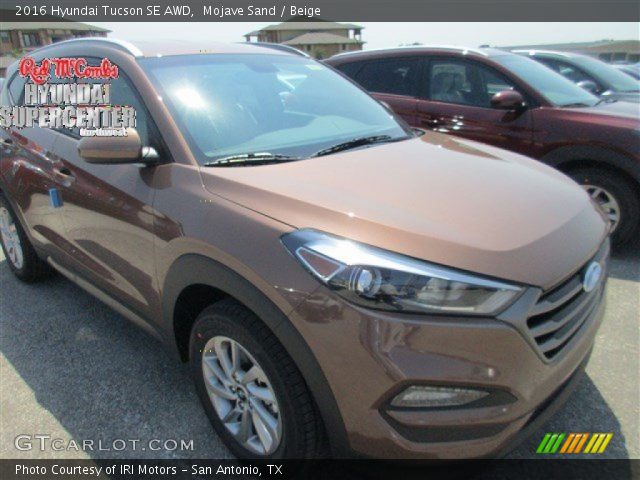 2016 Hyundai Tucson SE AWD in Mojave Sand