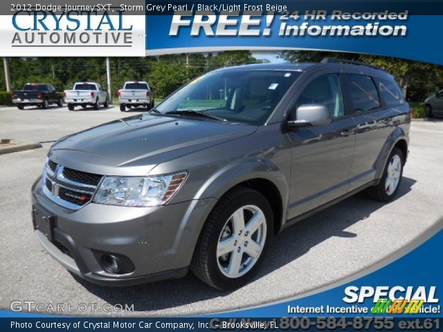 2012 Dodge Journey SXT in Storm Grey Pearl