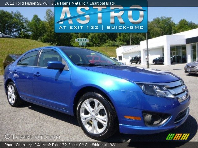 2012 Ford Fusion SE V6 in Blue Flame Metallic