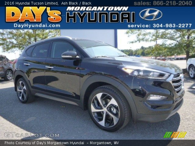 2016 Hyundai Tucson Limited in Ash Black