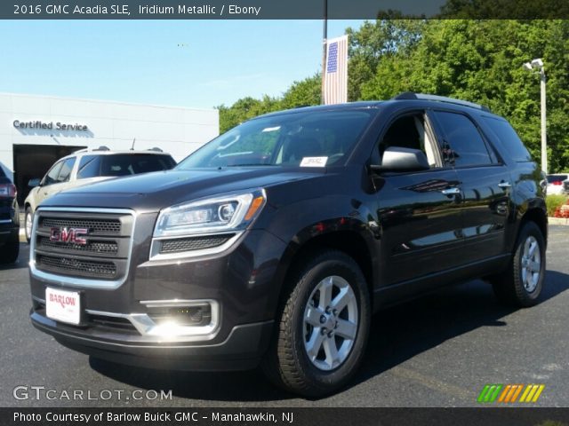 2016 GMC Acadia SLE in Iridium Metallic