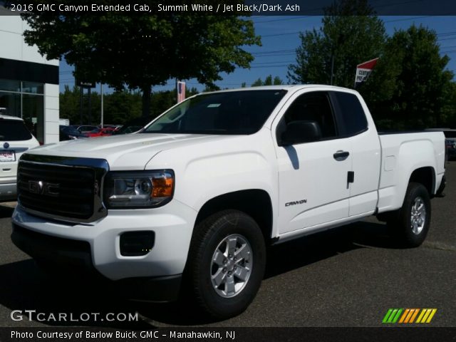 2016 GMC Canyon Extended Cab in Summit White