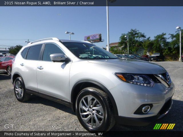2015 Nissan Rogue SL AWD in Brilliant Silver