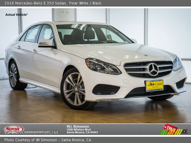 2016 Mercedes-Benz E 350 Sedan in Polar White
