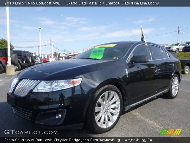 2010 Lincoln MKS EcoBoost AWD in Tuxedo Black Metallic