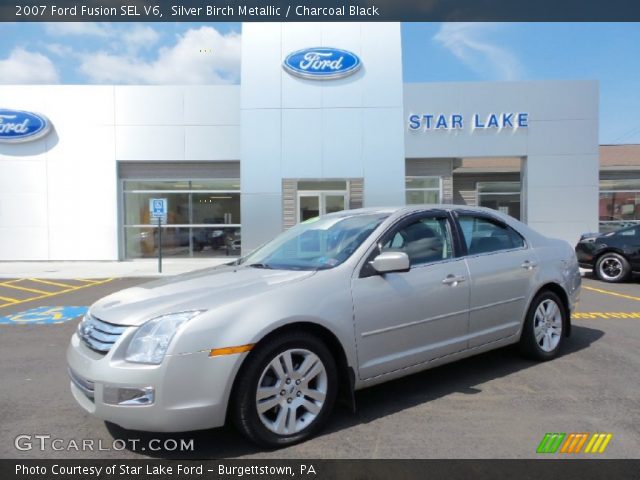 2007 Ford Fusion SEL V6 in Silver Birch Metallic