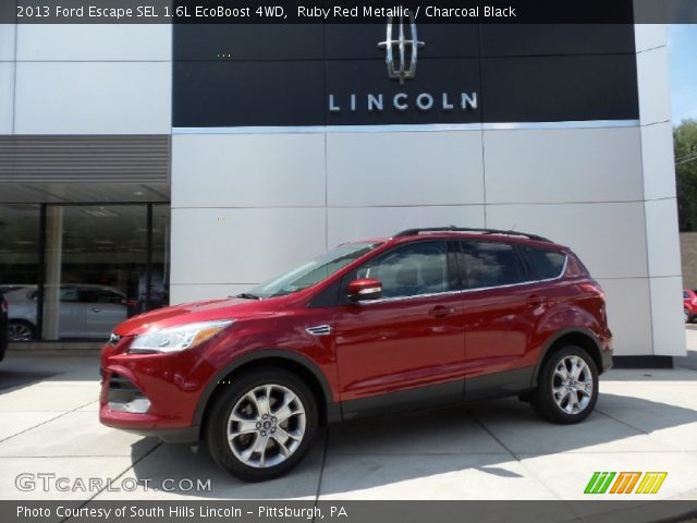 2013 Ford Escape SEL 1.6L EcoBoost 4WD in Ruby Red Metallic