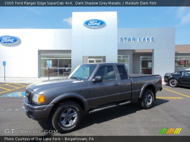 2005 Ford Ranger Edge SuperCab 4x4 in Dark Shadow Grey Metallic