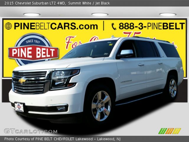 2015 Chevrolet Suburban LTZ 4WD in Summit White