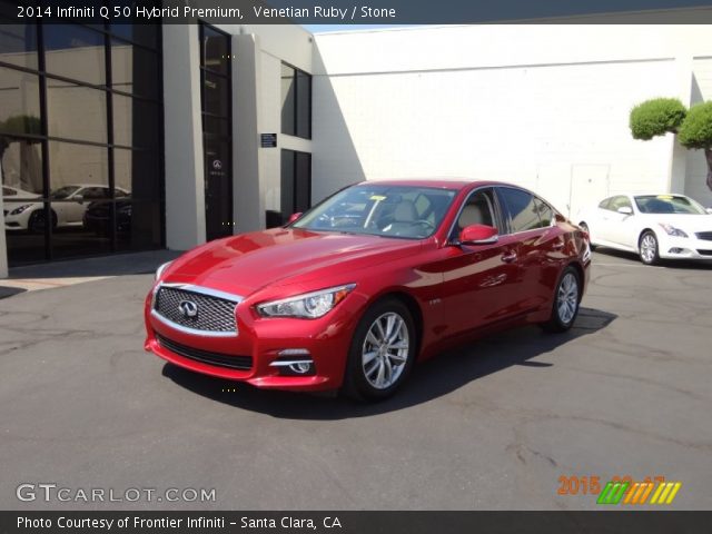 2014 Infiniti Q 50 Hybrid Premium in Venetian Ruby