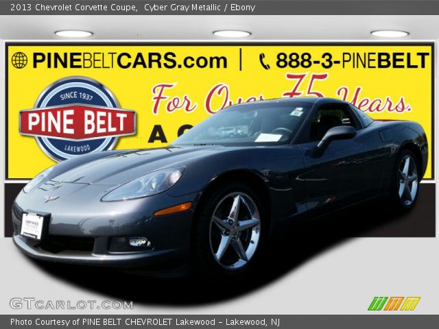 2013 Chevrolet Corvette Coupe in Cyber Gray Metallic
