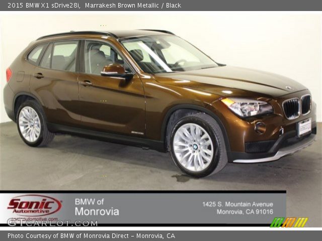 2015 BMW X1 sDrive28i in Marrakesh Brown Metallic