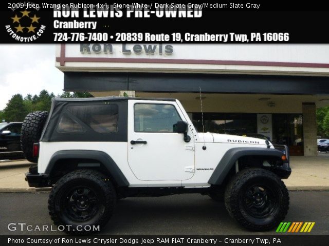 2009 Jeep Wrangler Rubicon 4x4 in Stone White