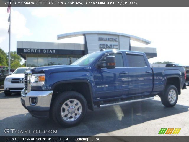 2015 GMC Sierra 2500HD SLE Crew Cab 4x4 in Cobalt Blue Metallic