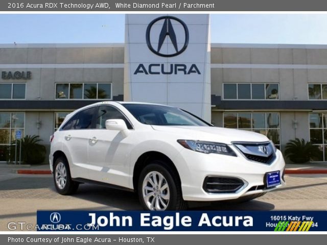 2016 Acura RDX Technology AWD in White Diamond Pearl