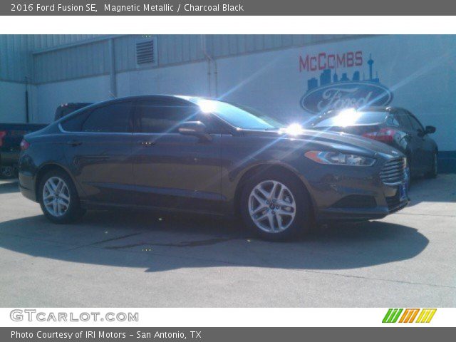2016 Ford Fusion SE in Magnetic Metallic