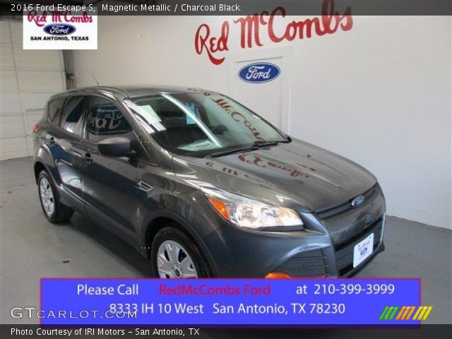 2016 Ford Escape S in Magnetic Metallic