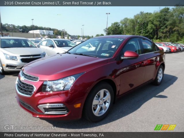 2016 Chevrolet Cruze Limited LT in Siren Red Tintcoat