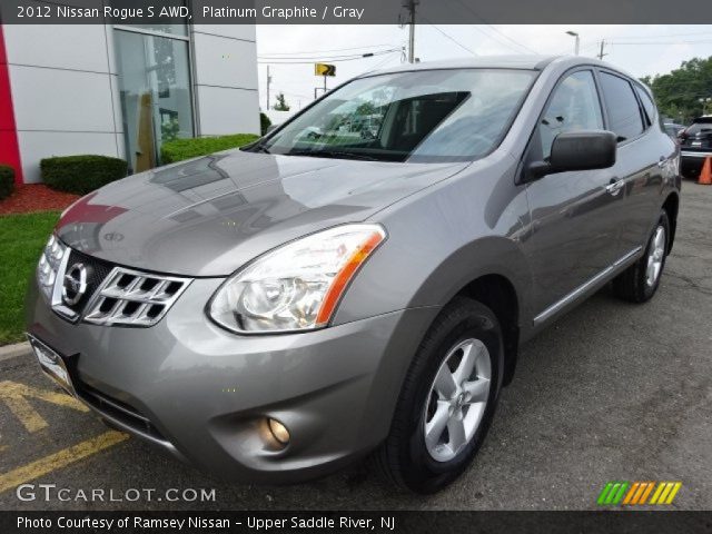 2012 Nissan Rogue S AWD in Platinum Graphite