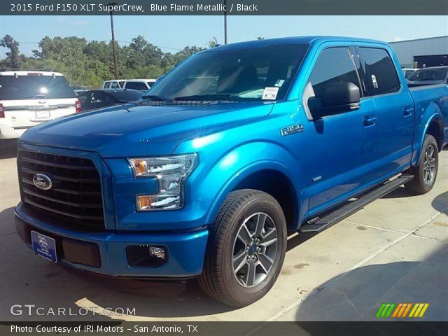 2015 Ford F150 XLT SuperCrew in Blue Flame Metallic