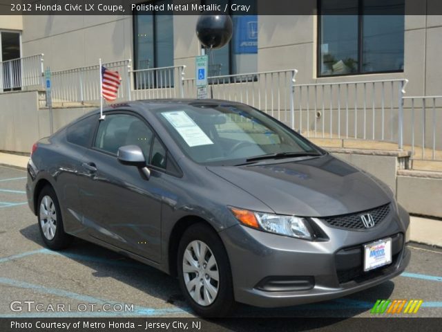 2012 Honda Civic LX Coupe in Polished Metal Metallic