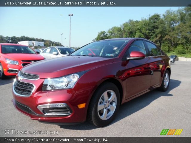 2016 Chevrolet Cruze Limited LT in Siren Red Tintcoat