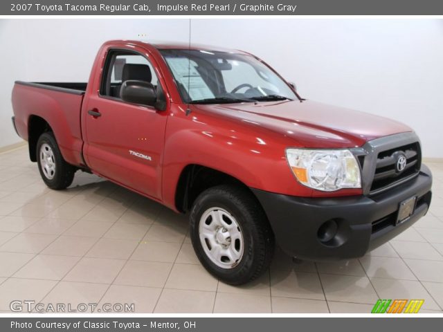 2007 Toyota Tacoma Regular Cab in Impulse Red Pearl