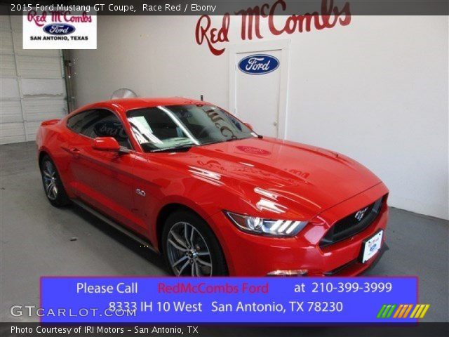2015 Ford Mustang GT Coupe in Race Red
