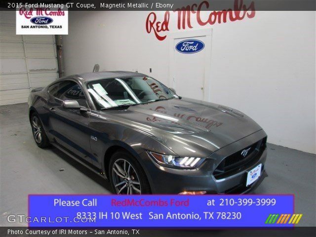 2015 Ford Mustang GT Coupe in Magnetic Metallic