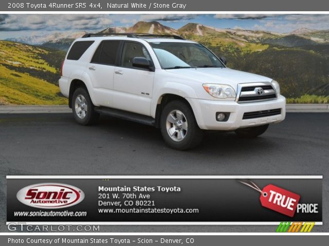 2008 Toyota 4Runner SR5 4x4 in Natural White