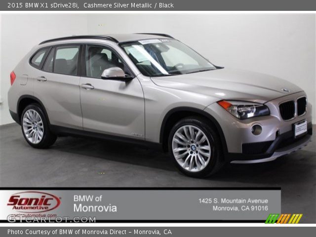 2015 BMW X1 sDrive28i in Cashmere Silver Metallic