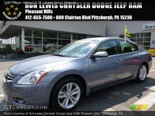 2012 Nissan Altima 3.5 SR in Ocean Gray