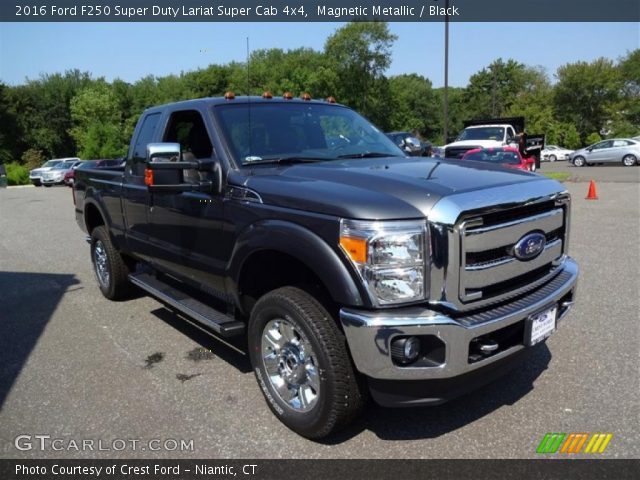 2016 Ford F250 Super Duty Lariat Super Cab 4x4 in Magnetic Metallic
