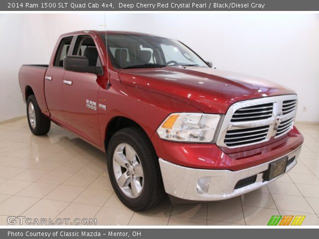 2014 Ram 1500 SLT Quad Cab 4x4 in Deep Cherry Red Crystal Pearl