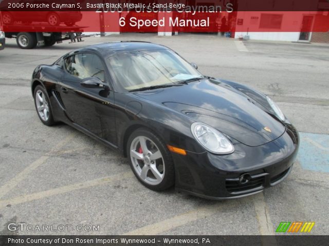 2006 Porsche Cayman S in Basalt Black Metallic