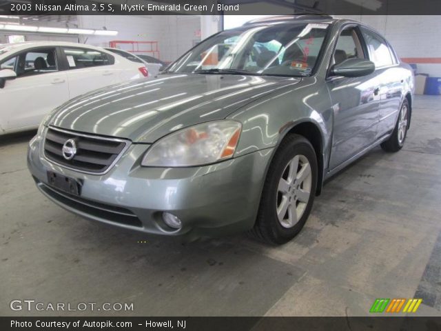 2003 Nissan Altima 2.5 S in Mystic Emerald Green
