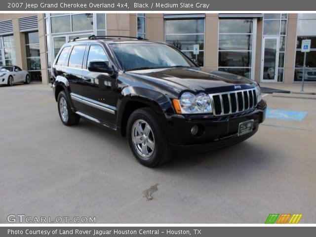 2007 Jeep Grand Cherokee Overland 4x4 in Black