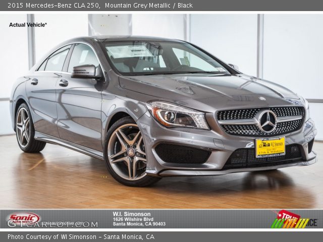 2015 Mercedes-Benz CLA 250 in Mountain Grey Metallic