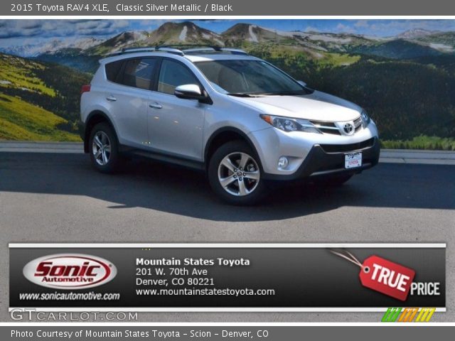 2015 Toyota RAV4 XLE in Classic Silver Metallic