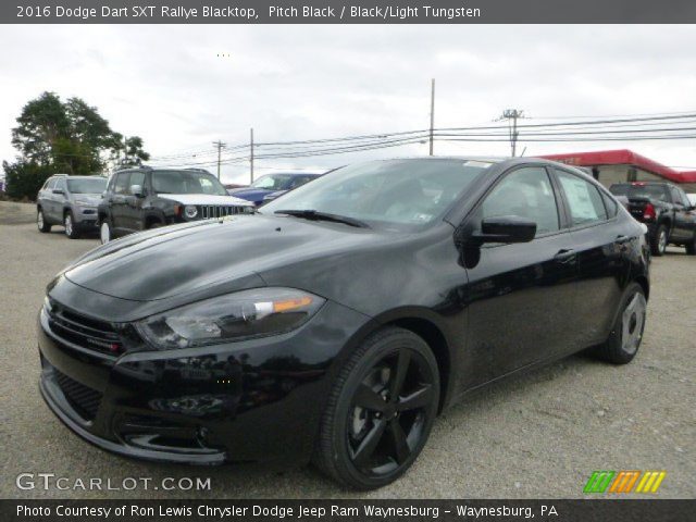 2016 Dodge Dart SXT Rallye Blacktop in Pitch Black