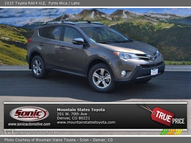 2015 Toyota RAV4 XLE in Pyrite Mica